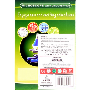 Zoomex MP-A450 Mikroskop Set - Eğitici ve Öğretici - Fiyatı