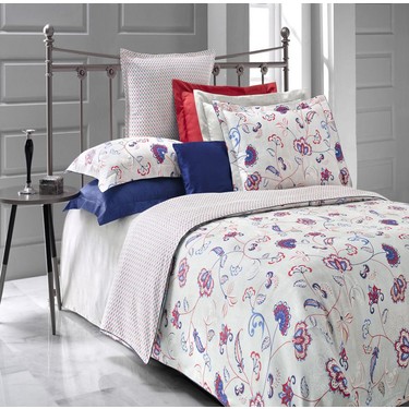 Sarev Terra Pamuk Saten Nevresim Takimi Cift Kisilik Fiyati