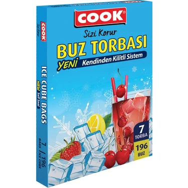 Cook Kendinden Kilitli Buz Torbası 7