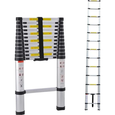 Ebax 2,6Mt  Teleskopik Merdiven 9