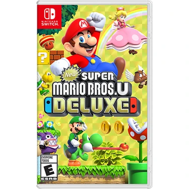 New Super Mario Bros U Deluxe Macera Oyunu Nintendo Switch Platformunda Tek Oyuncu İçin