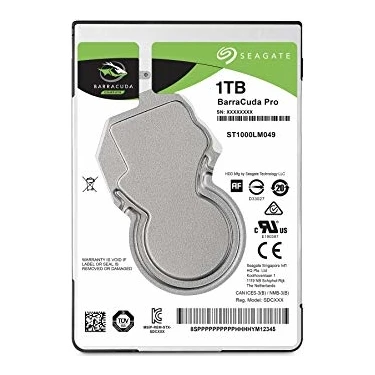 Seagate Barracuda Pro 1TB 7200RPM 6GB/s 128MB Cache 2.5 Fiyatı