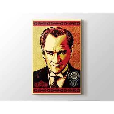 Tablo Kanvas Shepard Fairey Obey Ataturk Tablo Fiyati