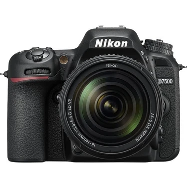 Nikon D7500 SLR Dijital Fotoğraf Makinesi 20.9 Megapiksel 18-140 mm Lens ile 4K Video