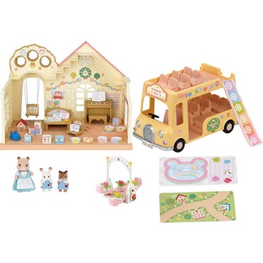 sylvanian families forest nursery set