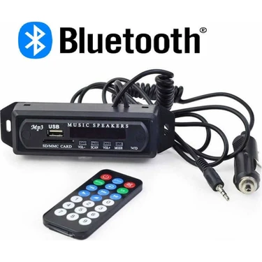 Audiomax Aux-Usb-Sd Kart Bluetoothlu Teyp Çevirici-Kumandalıdır-Tak