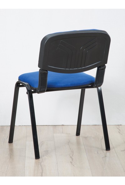 Tetpa Form Sandalye Bekleme Sandalyesi Siyah