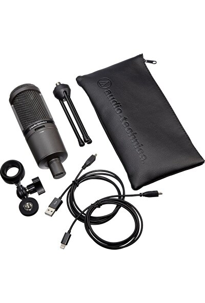Audio Technica At2020Usbi Professional Microphone For İpad, İphone Or Computer