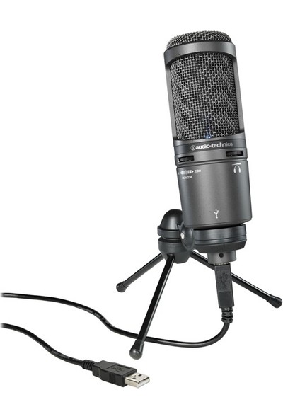 Audio Technica At2020Usb+ Cardioid Condenser Usb Microphone