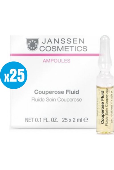 Janssen Cosmetic Couperose Fluid - 25 Adet x 2ml