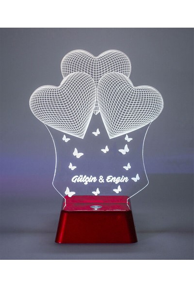 3D Light Kalpli 3D Gece Lambası