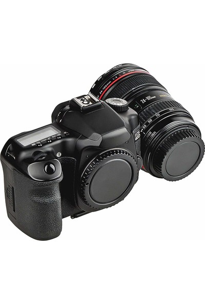 Soundizayn Nikon İçin Body Gövde Kapak Ve Lens Arka Kapağı