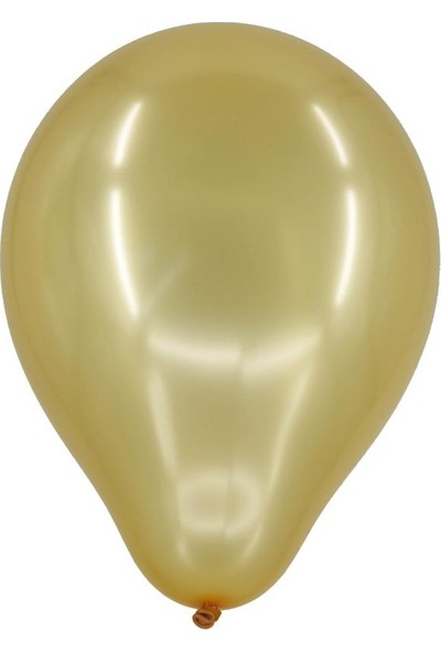 Cansüs 100lü Metalik Balon Gold 12İnç