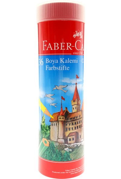 Faber-Castell Metal Tüpte Tam Boy Boya Kalemi 36 Renk