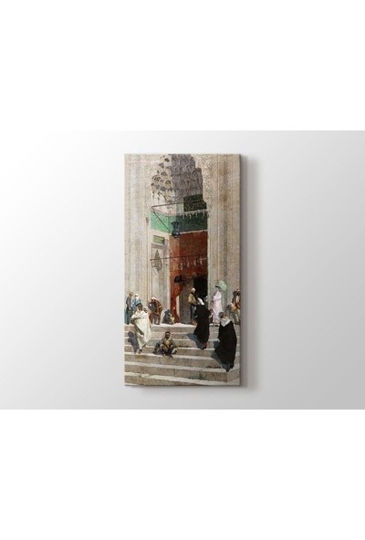 Tablo Kanvas Osman Hamdi Bey - Yeşil Cami Önü Tablo