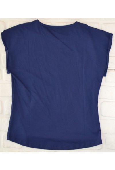 Dc Owl Tee Blue Prt Kadın T-Shirt