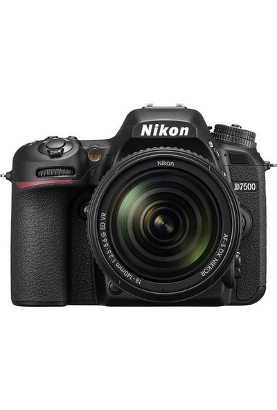 Nikon D7500 18-140mm VR Fotoğraf Makinesi Distribütör Garantili