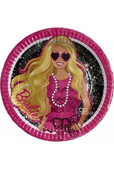 Parti Feneri Barbie Klasik Tabak 8'li 23 cm.