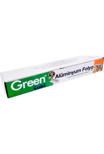 Green 45 Cm 800 gr Kutulu Aluminyum Folyo