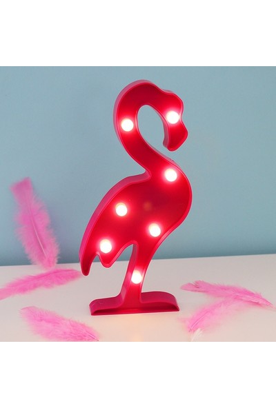 My Style Flamingo Dekoratif Led Işık-Gece Lambası-Aydınlatma