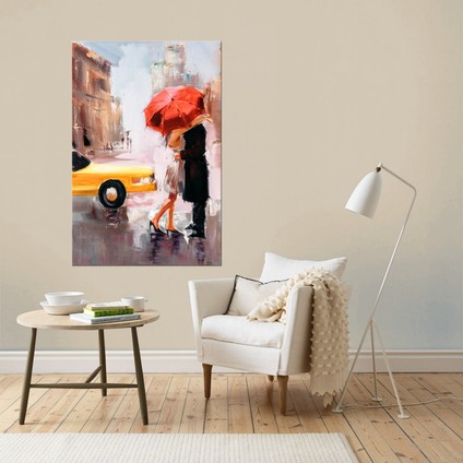 Dementia Art Şehir Kanvas Tablo 7491 35x50 fiyatları