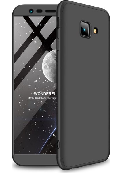 Samsung Galaxy J4 Core Kılıf Double Dip 360 Protective Siyah