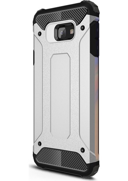 Samsung Galaxy J4 Core Kılıf Rugged Armor Gümüş