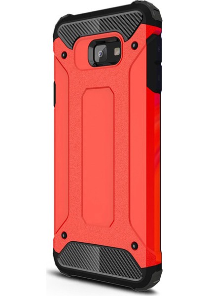Samsung Galaxy J4 Core Kılıf Rugged Armor Kırmızı