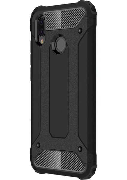 Huawei P Smart 2019 Kılıf Rugged Armor Siyah