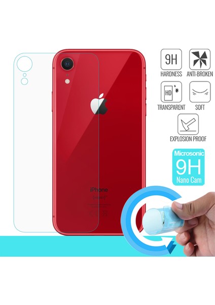 Apple iPhone XR (6.1'') Arka Nano Cam Ekran Koruyucu