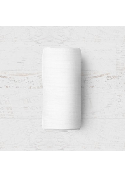 Beyaz 100X200 Tek Kişilik Lastikli Çarşaf Ve Y.Kılıfı