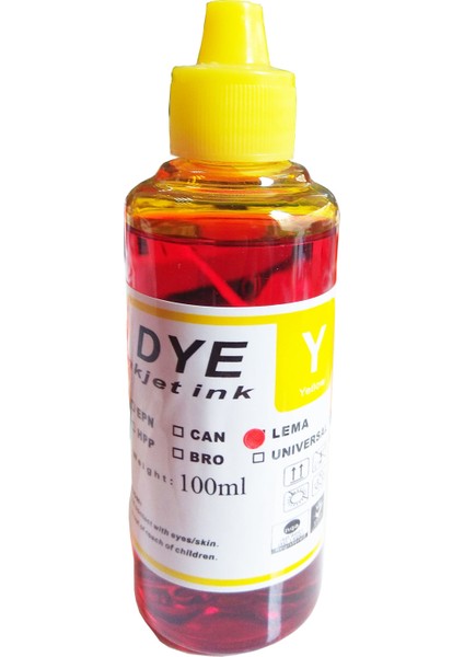 Canon Pixma E3140 Kartuş Dolum Mürekkep Seti 4X100Ml