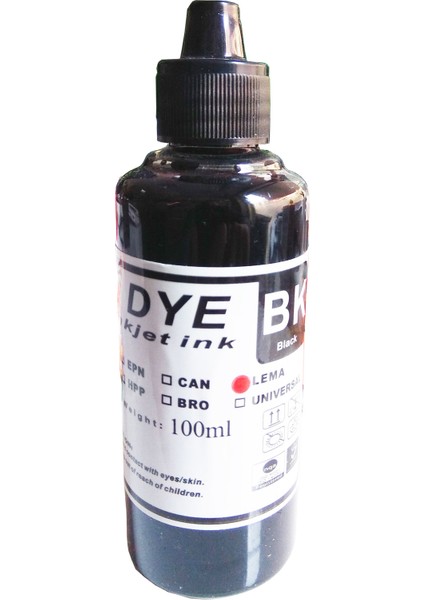 Canon Pixma Mg6650 Kartuş Dolum Mürekkebi Siyah Dye Bazlı Mürekkep fiyatları