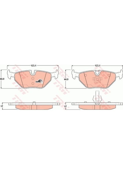 Disk Balata Ön St23312 Bmw E60 E46 320İ 323İ 328İ