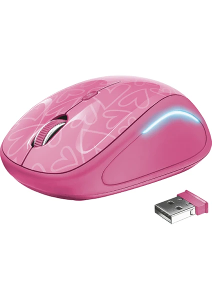 22336 Yvi Kablosuz Mouse - Pembe