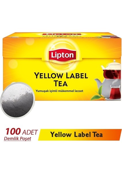 Yellow Label Demlik 100 Adet Süzen Poşet 2 Paket