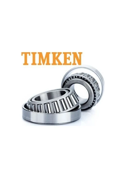 Tımken 30208 Timken Konik Makaralı Rulman 40X80X19,75