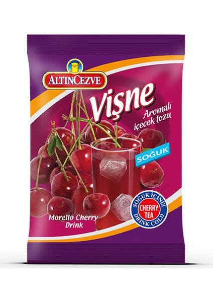 Vişne Aromalı Toz İçecek - Soğuk Vişne 450 gr