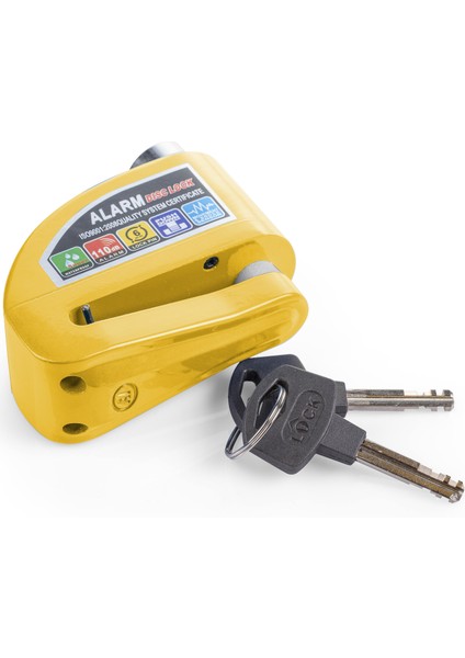 Locks Motosiklet Alarmlı Disk Kilidi