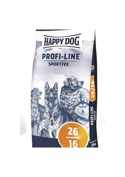 Happy Dog ProfiLine Sportif Aktif Köpekler İçin Kuru Mama 20 Kg