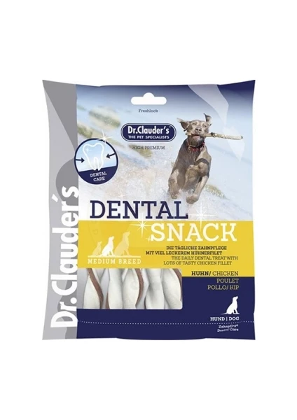 Dr.Clauders Dental Snack Tavuklu Diş Sağlığı Köpek Ödülü 170 Gr