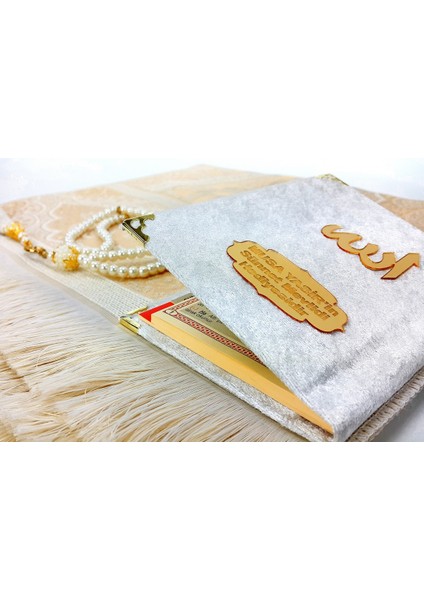 İsme Özel Hediyelik Yasin Mevlüt Seti Beyaz modelleri