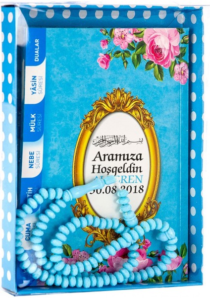 İsme Özel Yasin Kitabı Seti Mavi