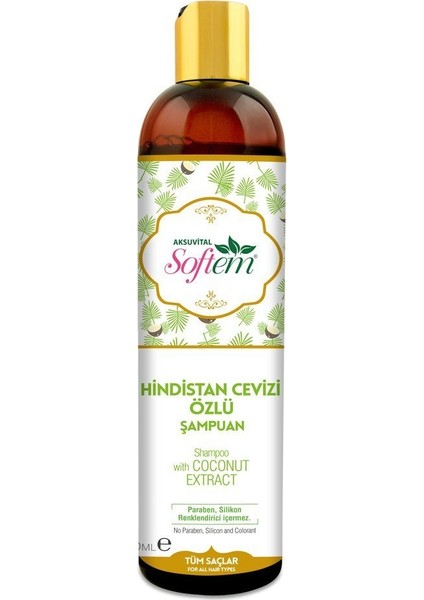 Softem Hindistan Cevizi Özlü Şampuan 400 ml