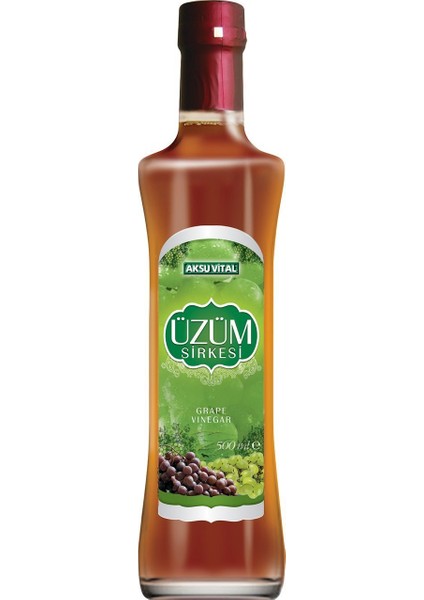 Aksuvital Üzüm Sirkesi 500 ml