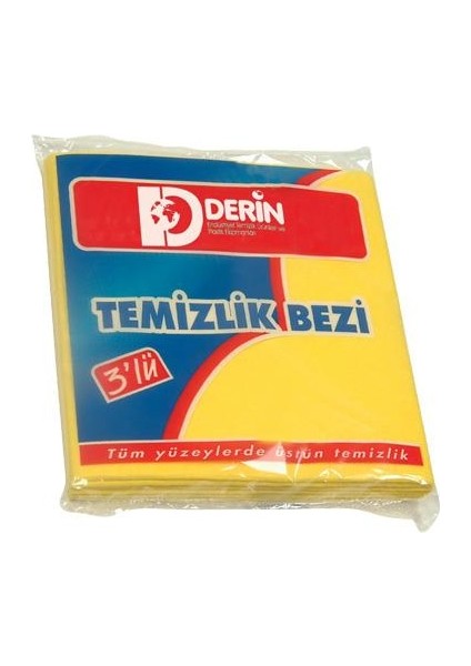 Temizlik Bezi 3'Lü