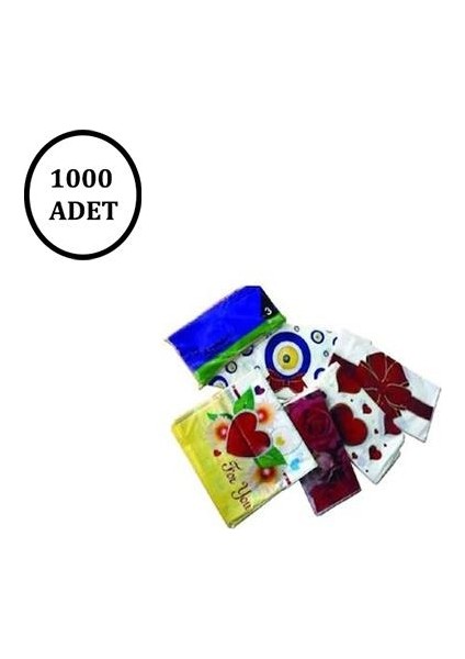 Renkli Takviyeli Poşet 33 X 45 No.3 (1000' li)