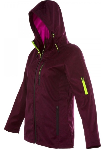 Kapşonlu Bayan Softshell Mont 292141