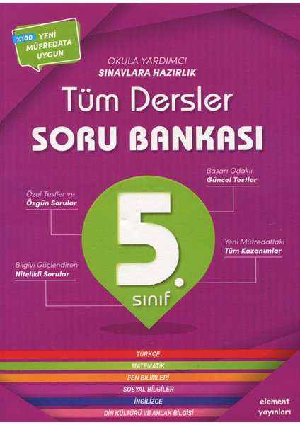 Element 7. Sınıf Tüm Dersler Soru Bankası