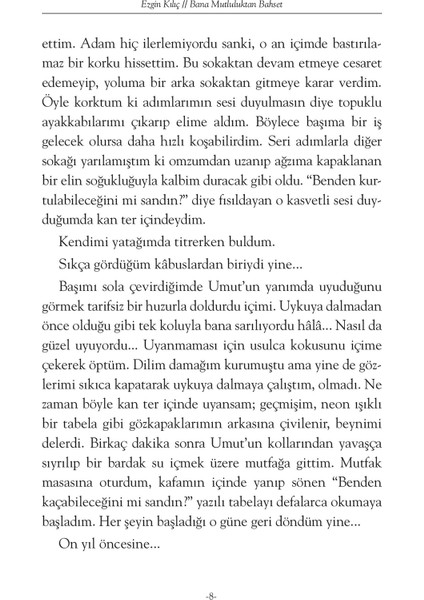 Bana Mutluluktan Bahset - Ezgin Kılıç